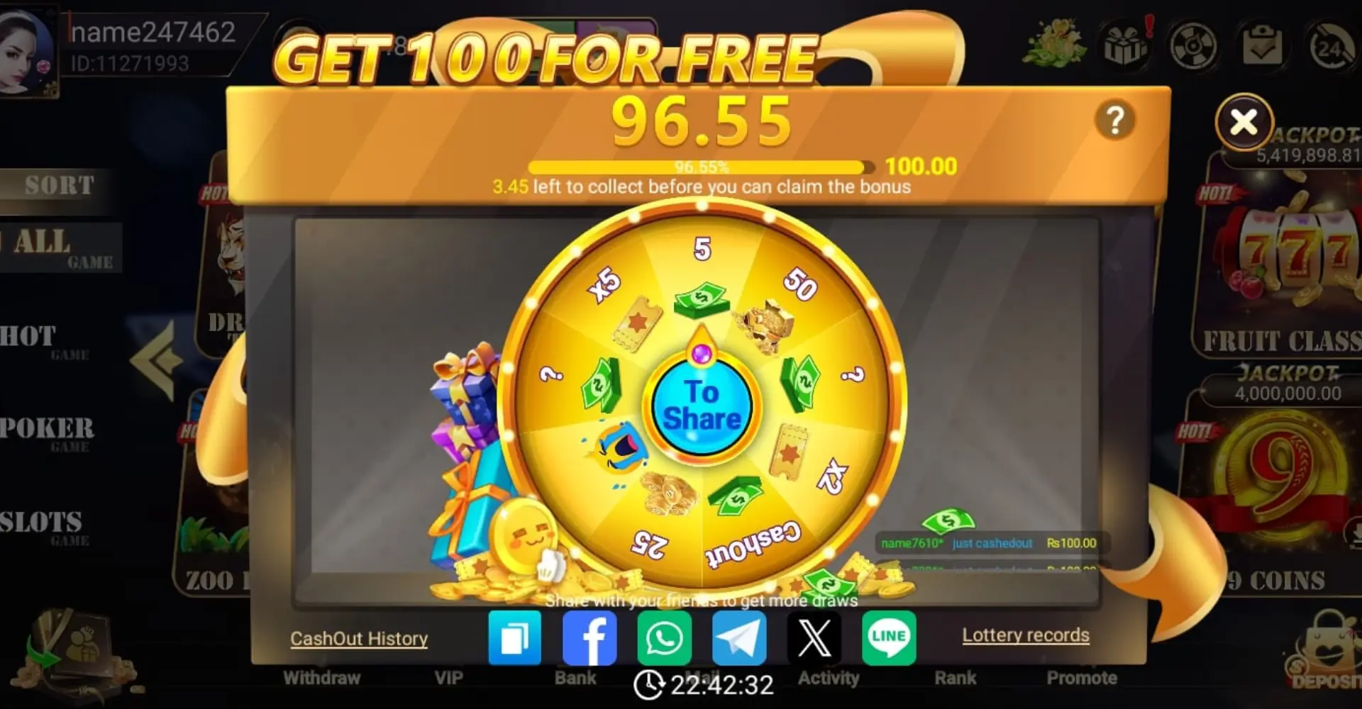 rumi slots free spins