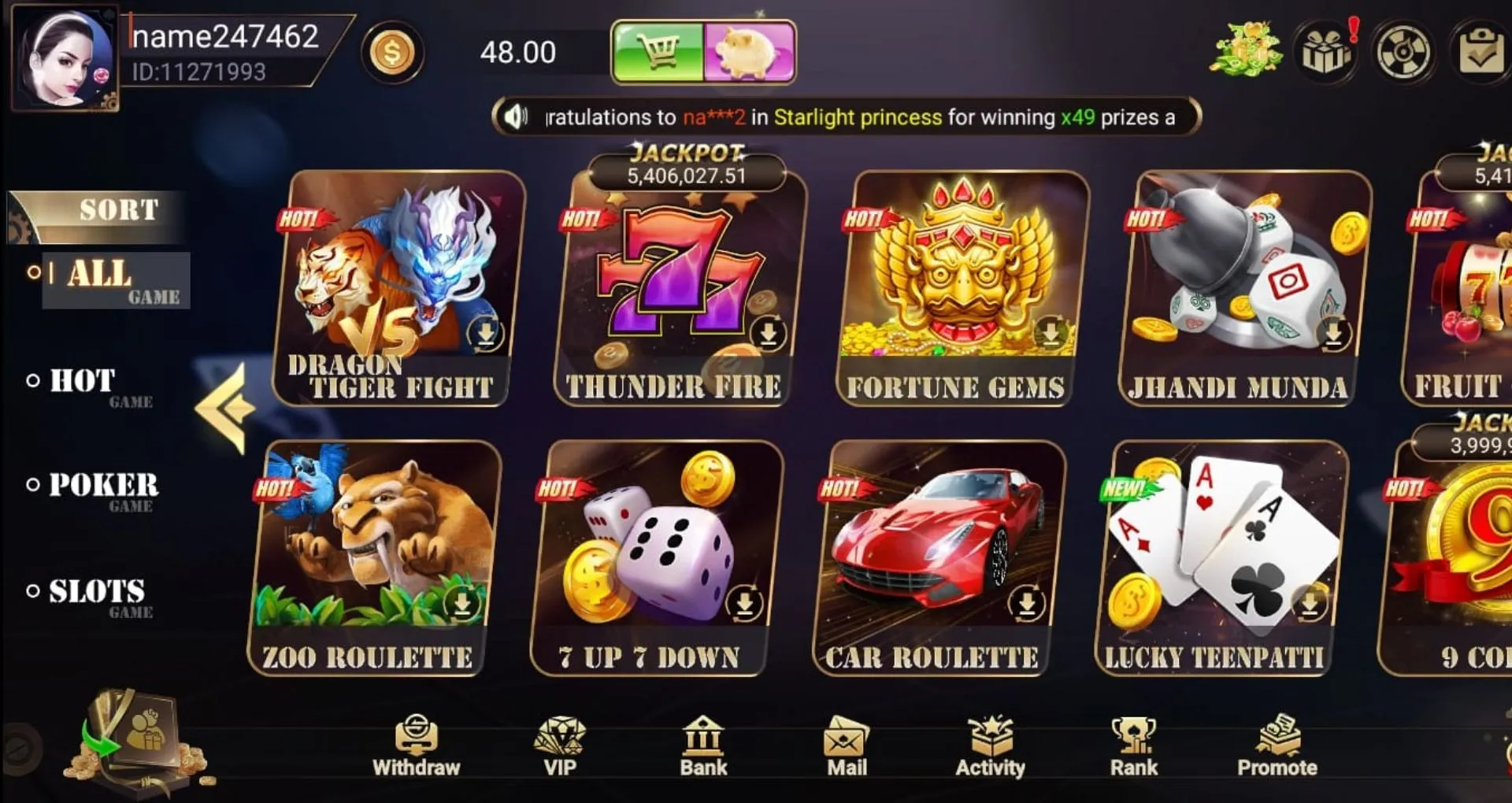 rumi slots game